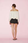 Yellow Blouse With Bare Shoulders - SS25
