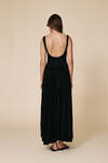 Backless Black Maxi Dress - SS25