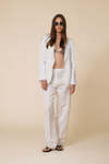 Classic White Linen Blazer - SS25