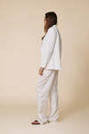 Classic White Linen Blazer - SS25