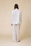 Classic White Linen Blazer - SS25