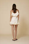 Yellow Top With Lace Inserts - SS25
