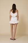 Off White With Lace Inserts Shorts - SS25