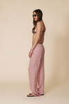 Elastic Waist Linen Trousers