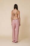 Elastic Waist Linen Trousers