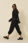 Relaxed-Fit Pants With Lace Insert At The Waistband - FW25