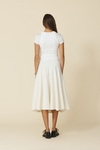 White Midi Skirt