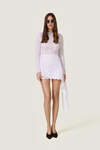 Lace Mini Dress With Overlay Detail - SS26