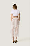 Short white top with side waist cut-outs - SS26