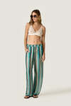 Fluid silk-viscose pants crafted -Limited Edition