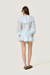 Flowy baby blue chiffon shorts - SS26