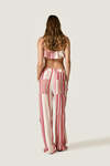 Wide-Leg Striped Trousers