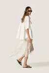 Oversized Shirt with Fluid Silhouette