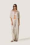 Silver Sequin Pants